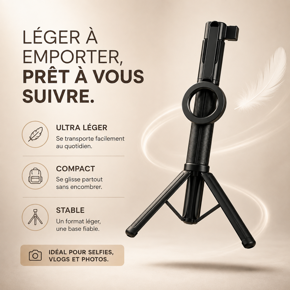 VLOGLINE Axe Trépied